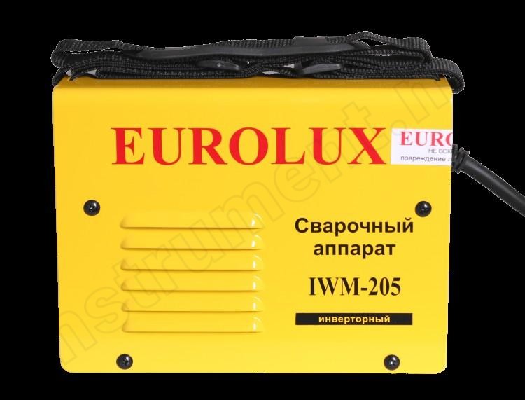 Инверторный сварочный аппарат EUROLUX IWM205 - фото 5